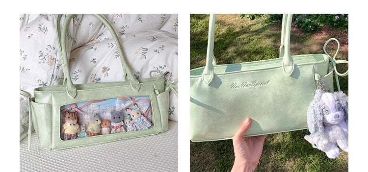 スクエアトート痛バッグ【NanNanSpecial】