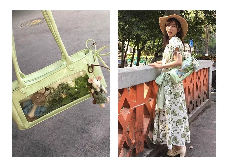 スクエアトート痛バッグ【NanNanSpecial】