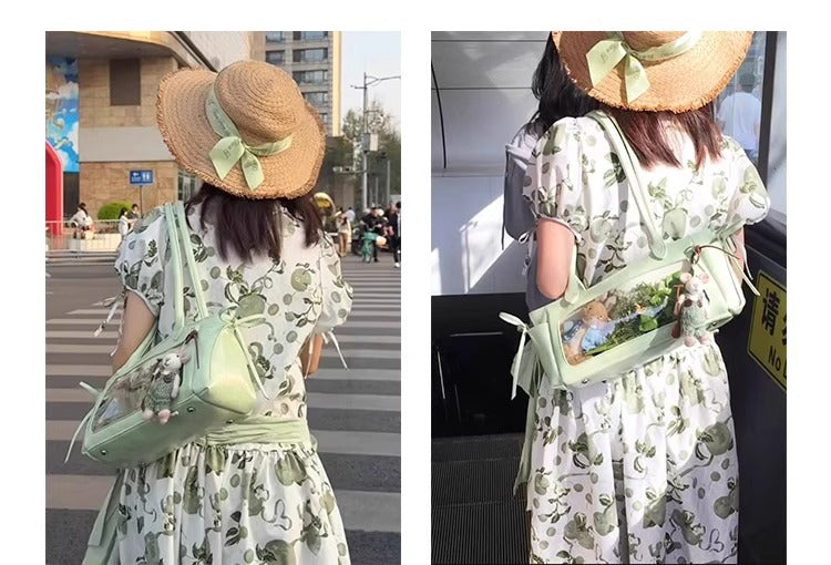 スクエアトート痛バッグ【NanNanSpecial】