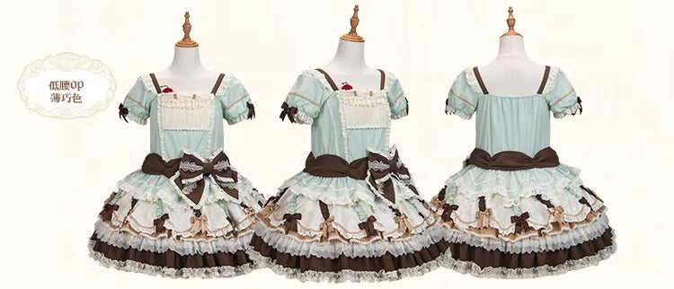 【受注予約~1/26】CupCakes ワンピース【花与珍珠匣】