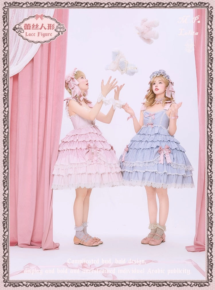 【受注予約~12/23】Race Doll ジャンパースカート(タイプ2)【花与珍珠匣】