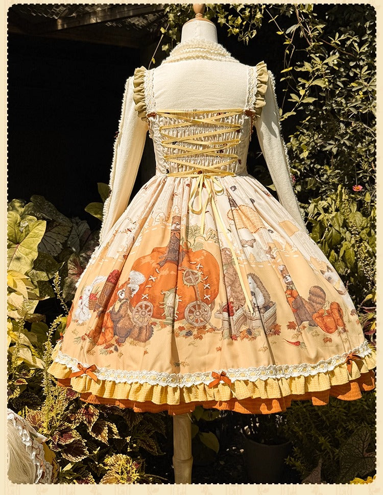 【受注予約~10/2】Autumn Harvest in the Hill ブラウス【花与珍珠匣】