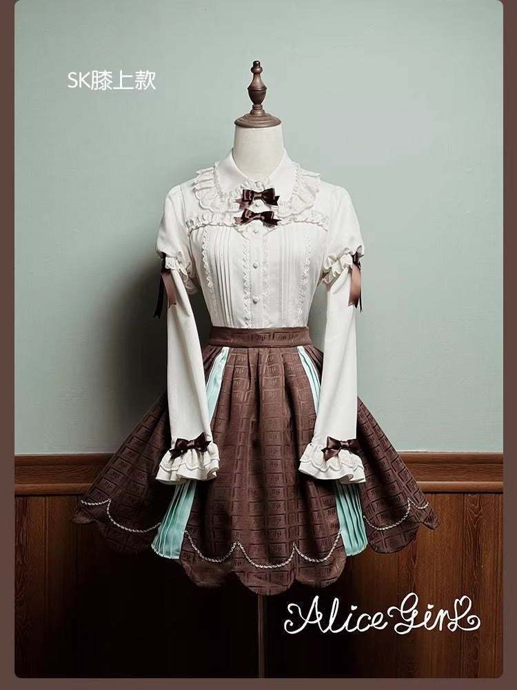【受注予約~3/3】Chocolate Bear ジャンパースカート・スカート【Alice Girl】