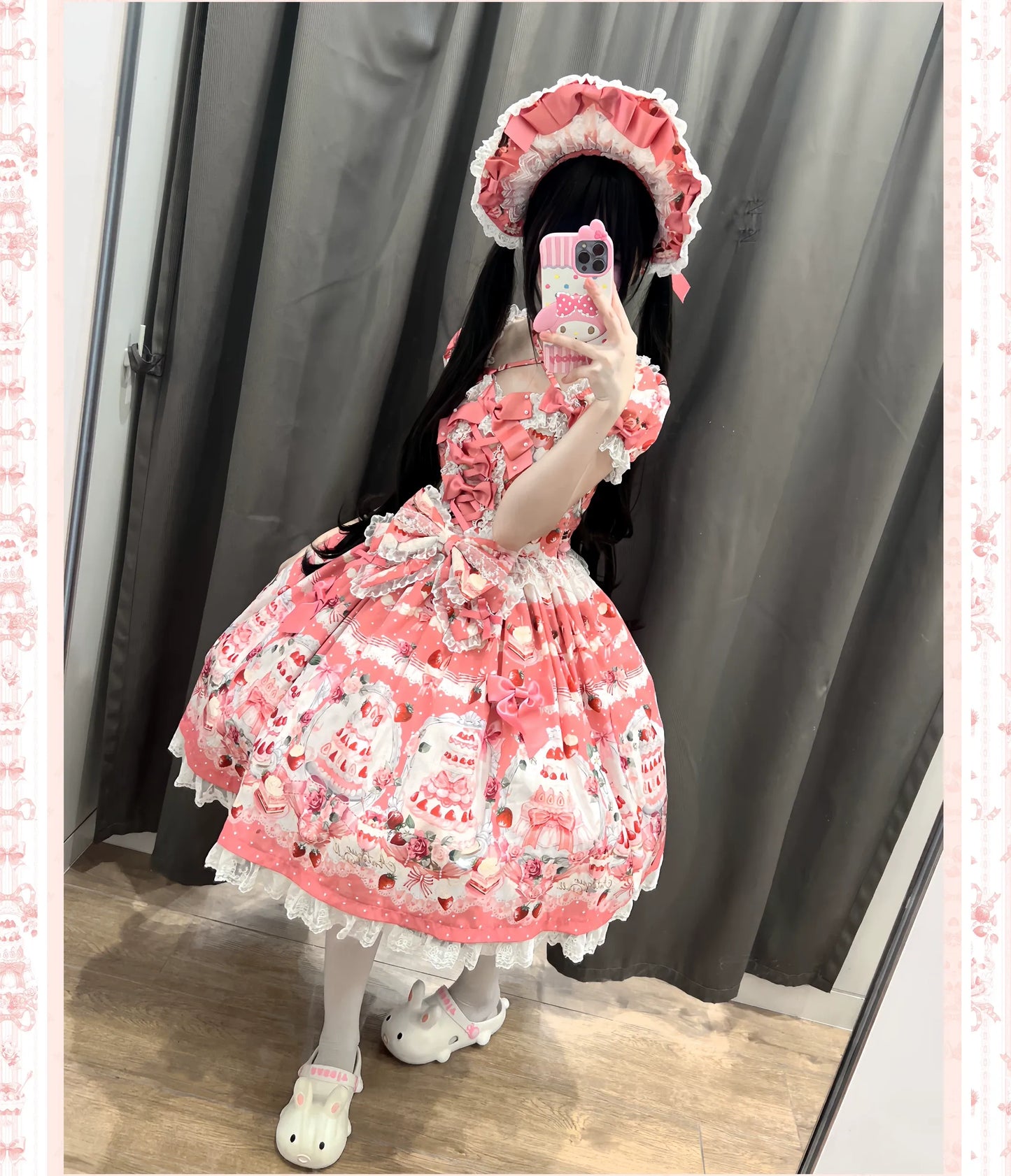 【受注予約~9/28】イチゴと花束 3.0 ワンピース・フルセット【Antique Doll】