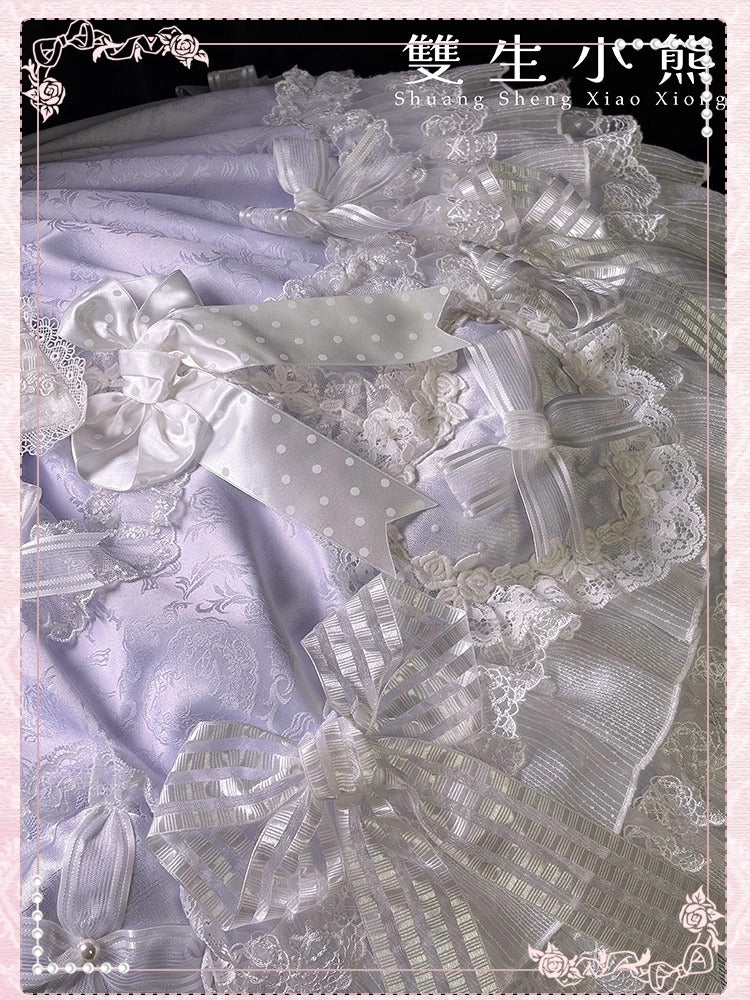 【受注予約~12/25】Love Heart ジャンパースカート【双生小熊】