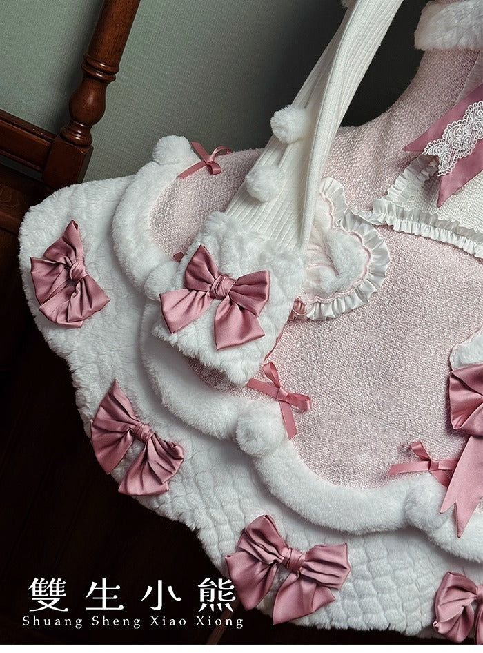 【受注予約~10/23】Frosted Sugar Rabbit ジャンパースカート・サロペット【双生小熊】