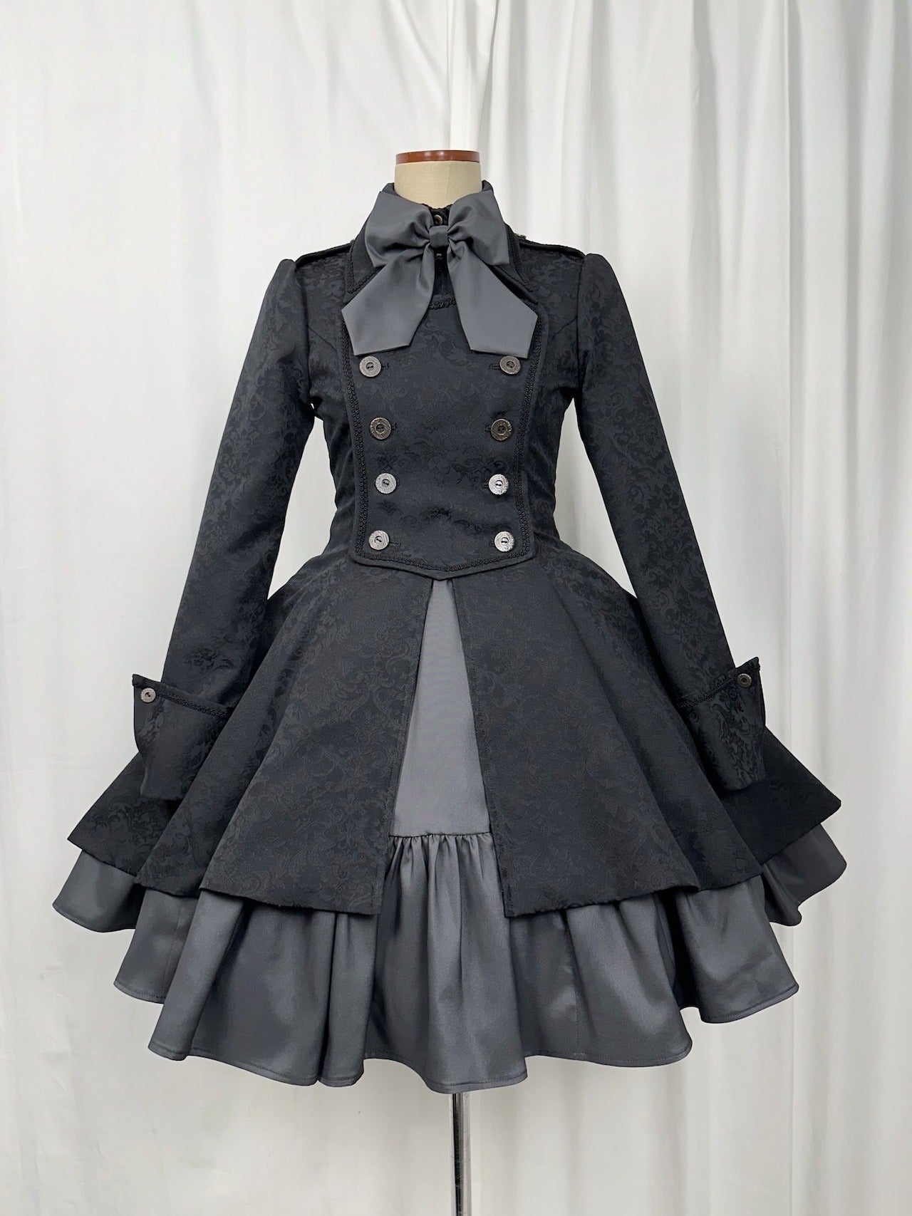 ATELIER BOZ　ディーンジャケットワンピース　黒 ディーン ジャケットワンピース(JQ)【Atelier BOZ】 – Epetice
