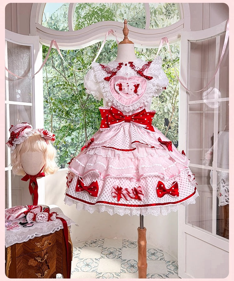 【受注予約~12/8】Candy Wrapper トップス・スカート【花与珍珠匣】