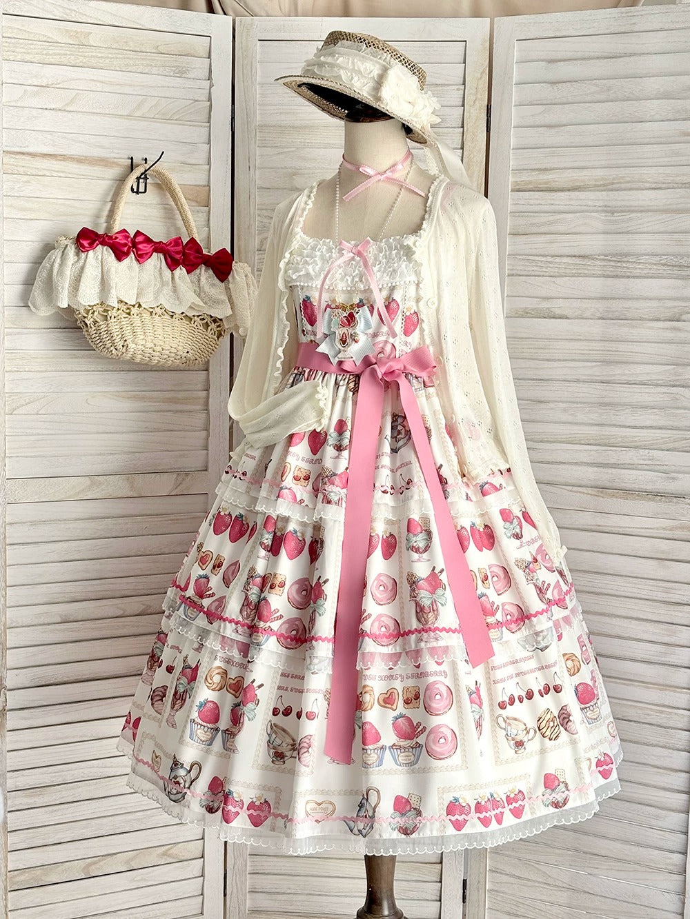 【受注予約~6/24】Strawberry Parfait Tea アクセサリー【Miss Cube】