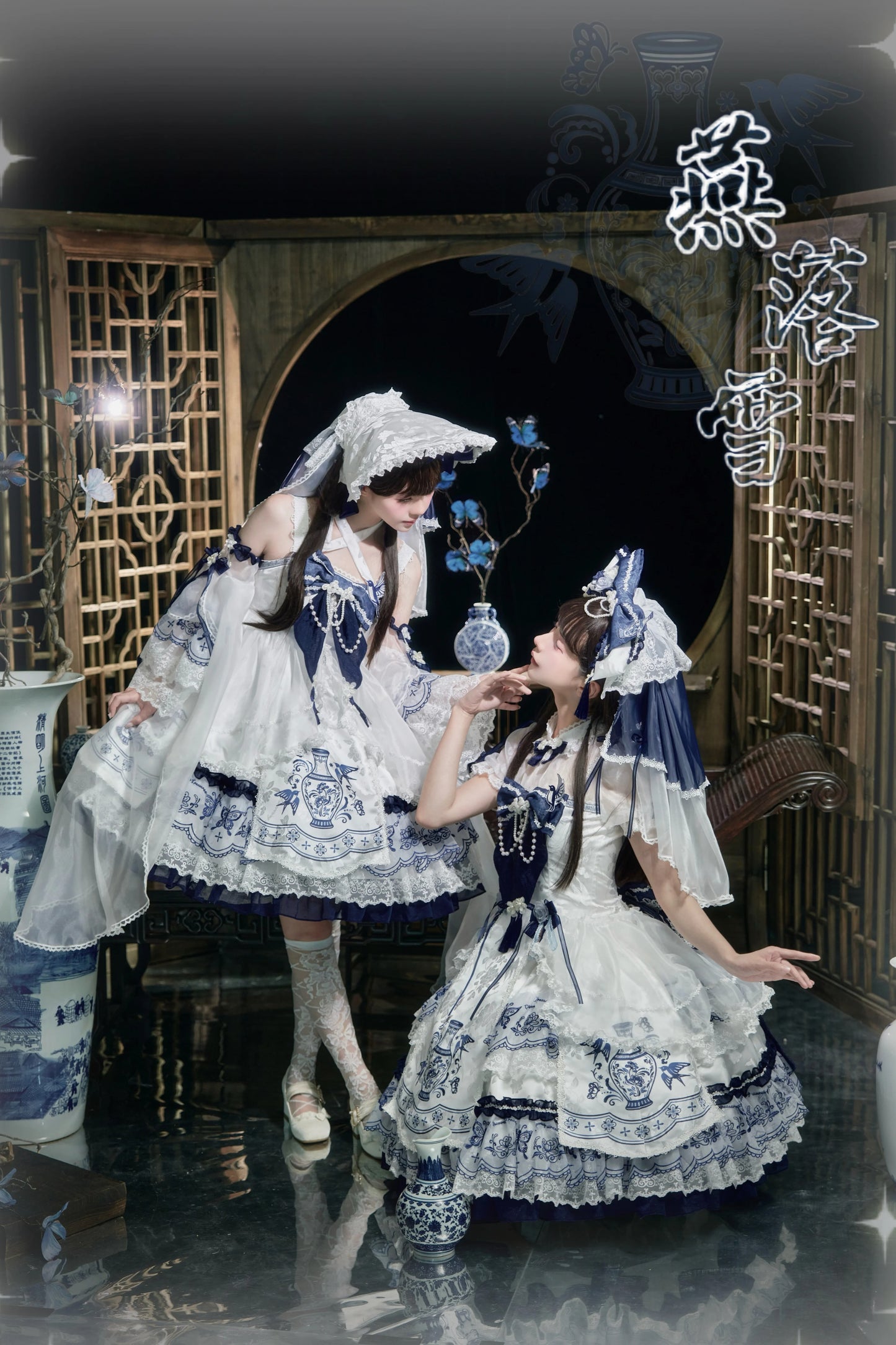 【受注予約~9/13】ユキツバメ ワンピース【Discovering Treasures Studio】