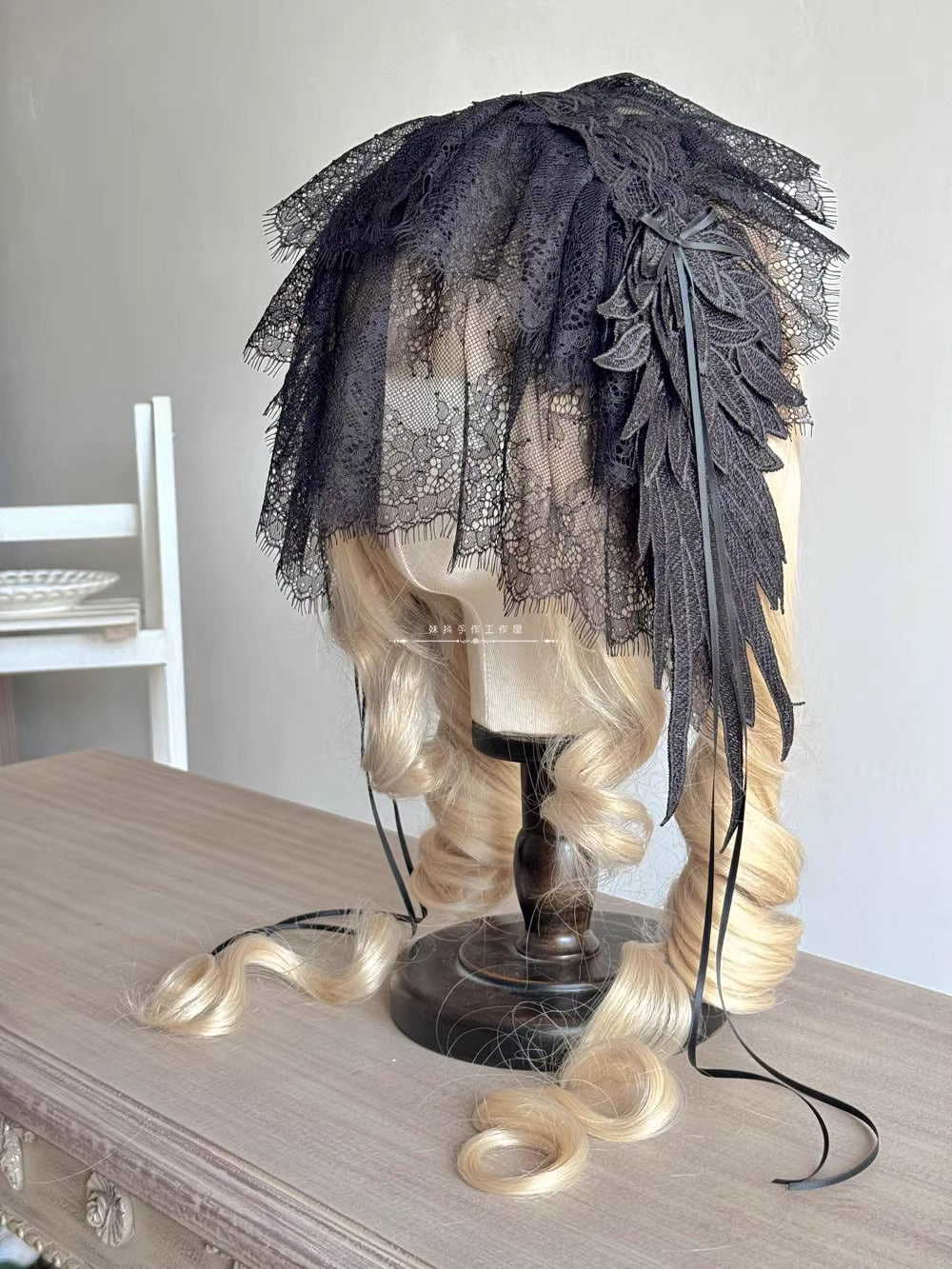 羽根ヴェールヘッドドレス【妹抖手作工作屋】