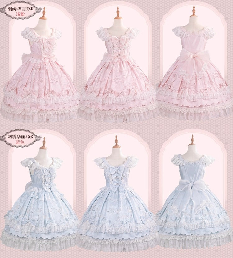 【受注予約~12/23】Race Doll ジャンパースカート(タイプ1)【花与珍珠匣】