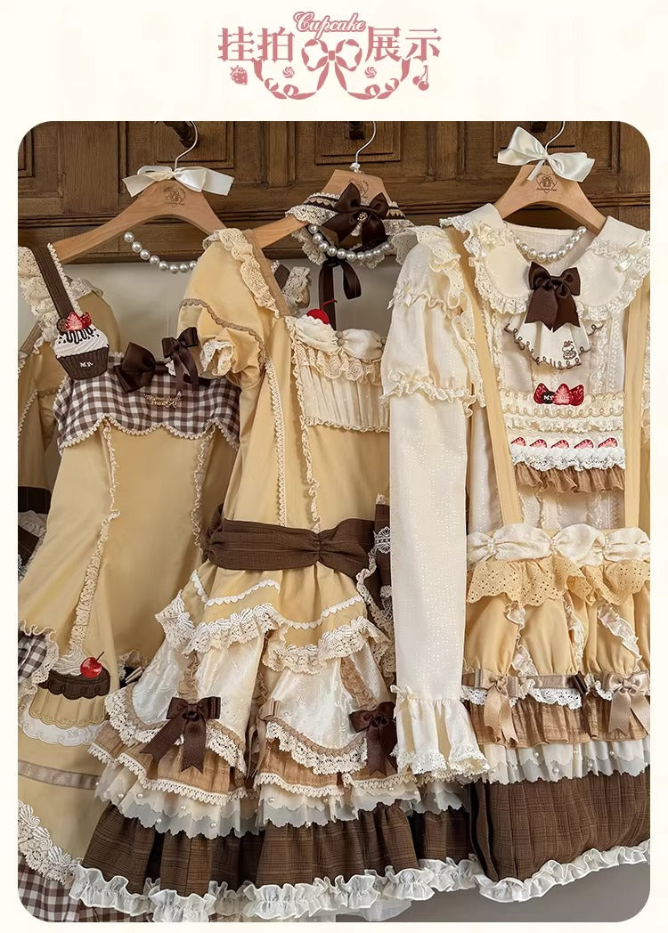 【受注予約~1/26】CupCakes ワンピース【花与珍珠匣】