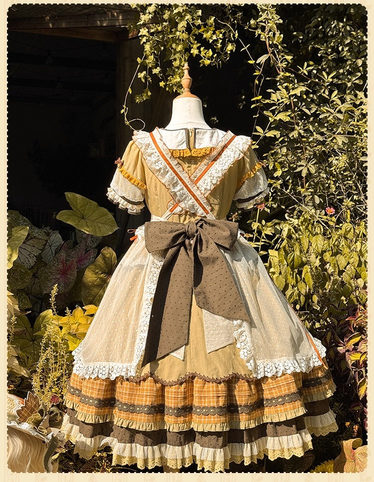 [Pre-orders open until October 2nd] Autumn Harvest in the Hill One-Piece Dress [Flowers and Pearl Box]