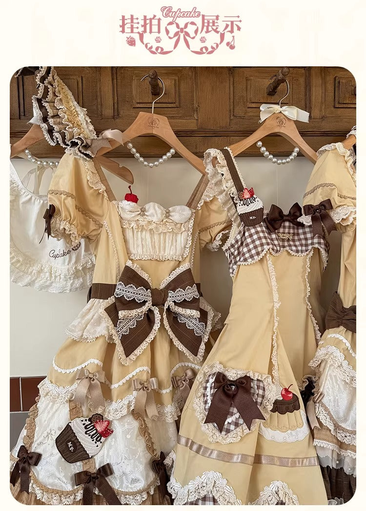 【受注予約~1/26】CupCakes ワンピース【花与珍珠匣】