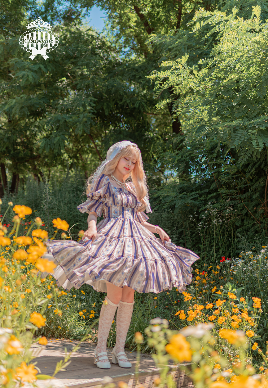 Nostalgia Rose Dress [Baroque]