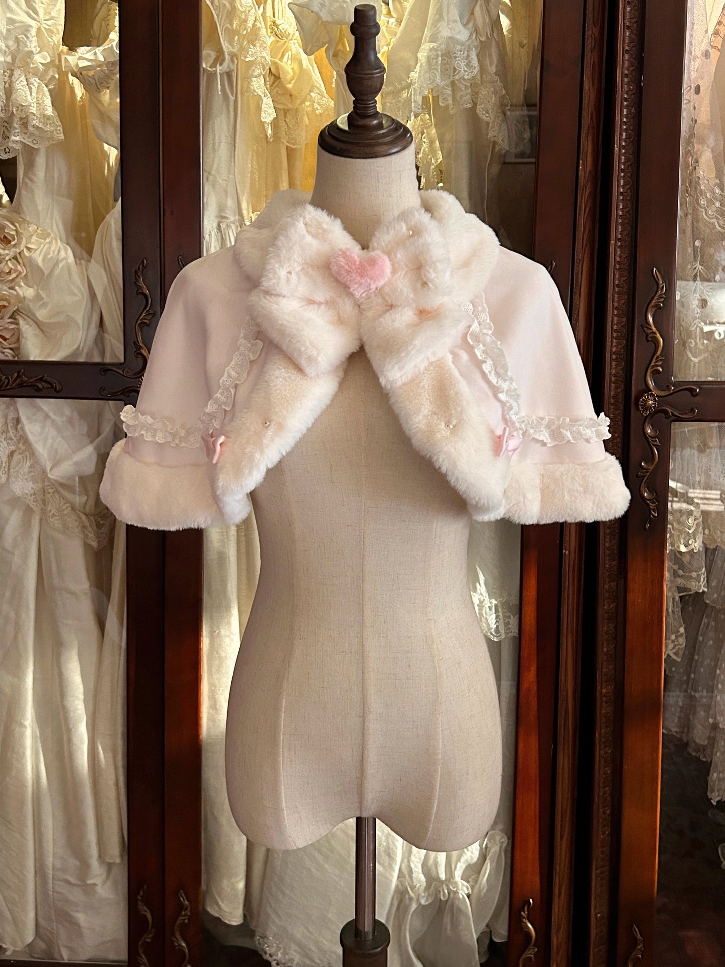 【受注予約~11/13】Rabbit Dumpling ケープ付きジャンパースカート【Dream Lolita】