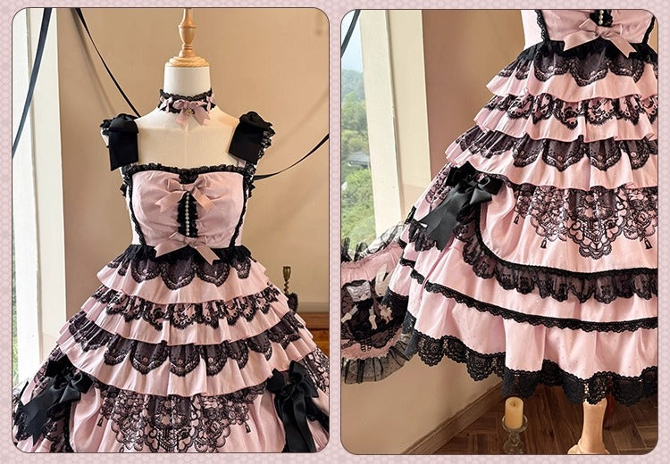 【受注予約~12/23】Race Doll ジャンパースカート(タイプ2)【花与珍珠匣】