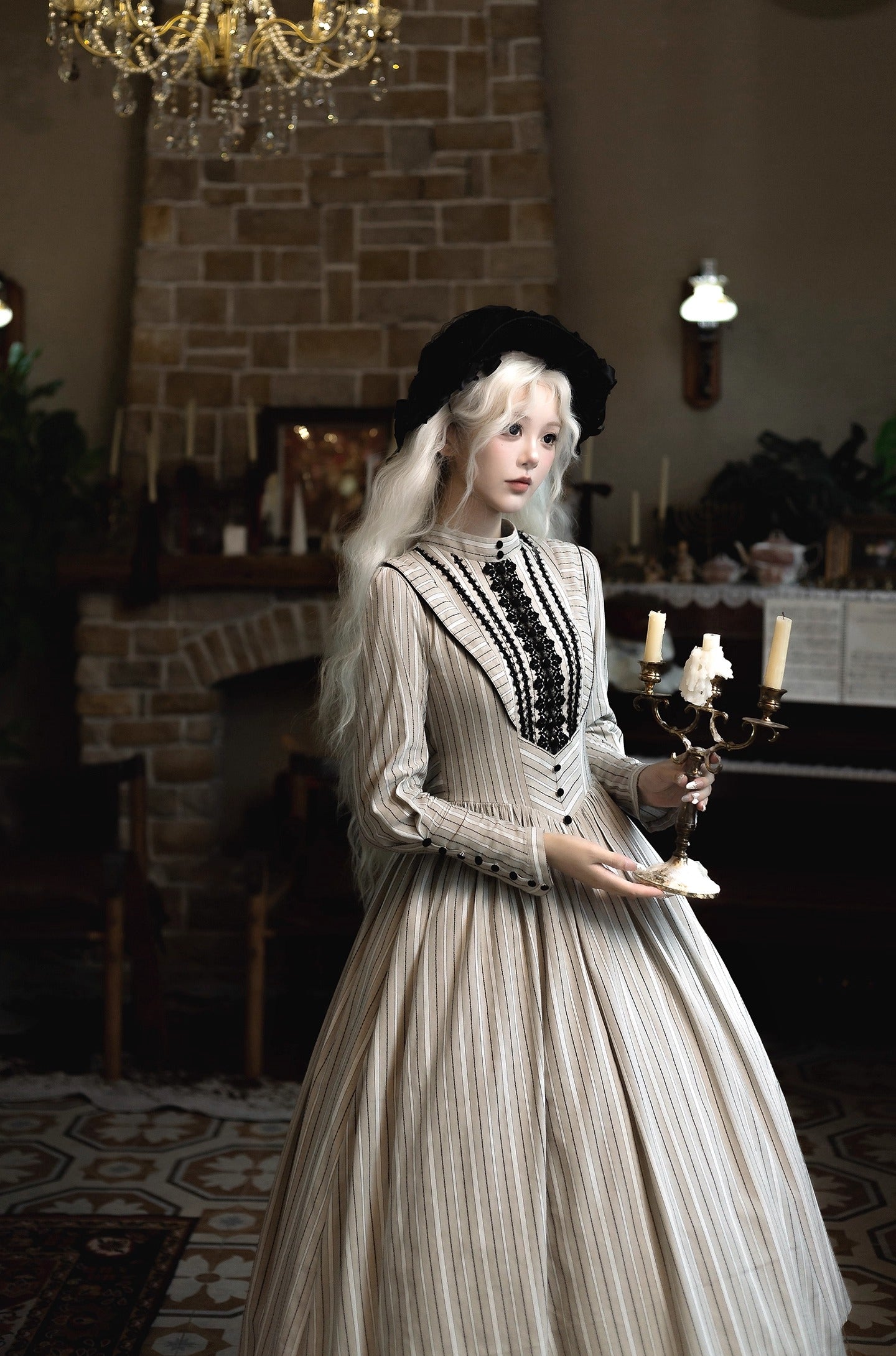 【受注予約~10/28】Hidden Note ワンピース【麋鹿】