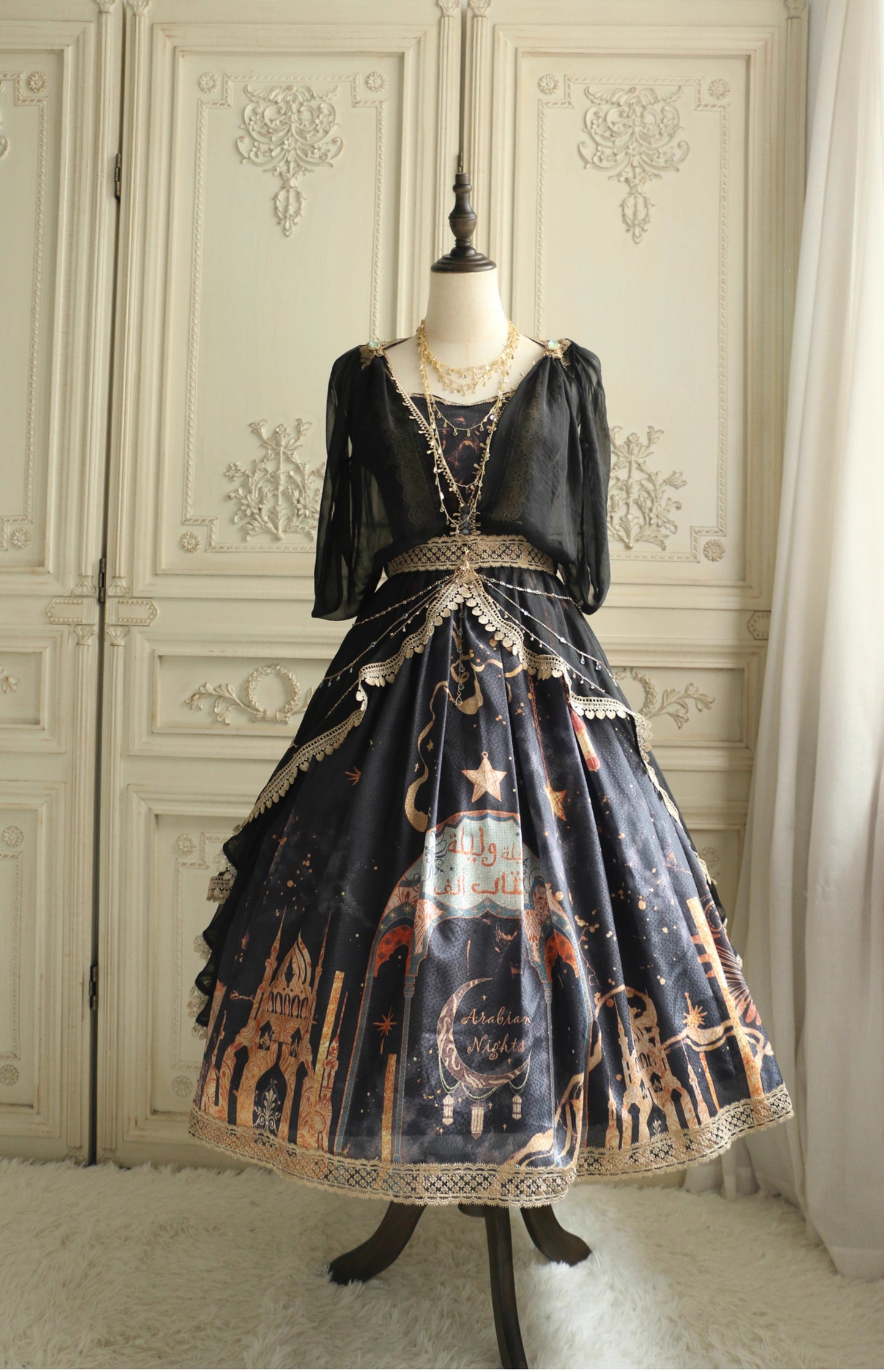 【受注予約~12/11】Stars ジャンパースカート【FaeriesDaffodil】