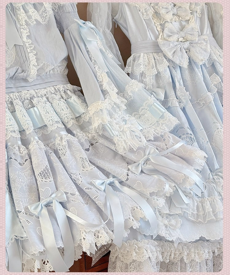 【受注予約~12/23】Race Doll ワンピース(タイプ3)【花与珍珠匣】