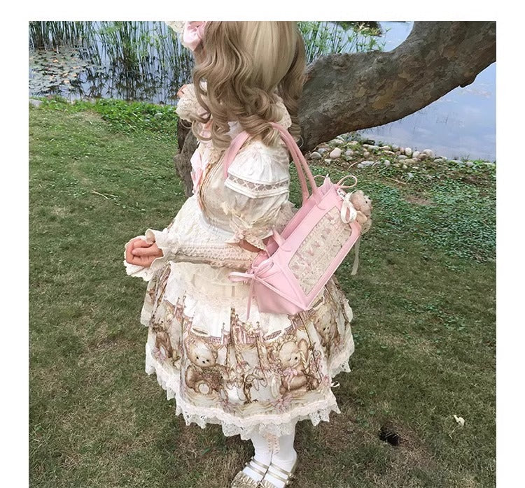 スクエアトート痛バッグ【NanNanSpecial】