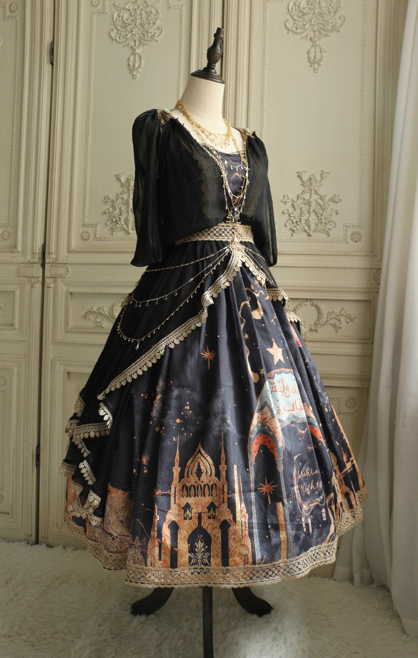 【受注予約~12/11】Stars ジャンパースカート【FaeriesDaffodil】