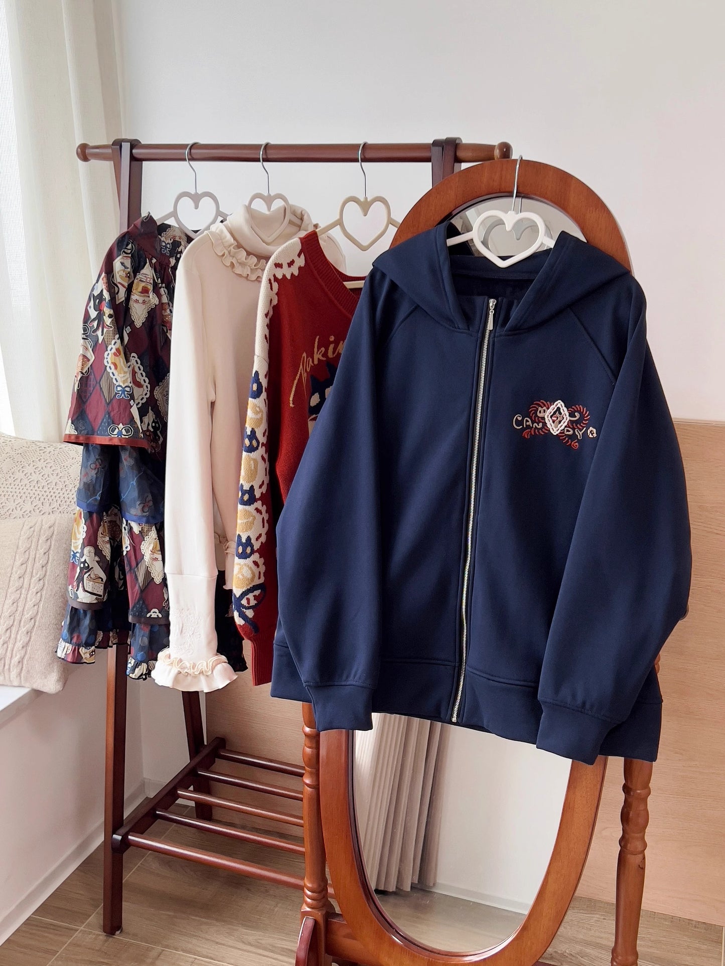 Cat Afternoon Tea パーカー【FrogicStudio】