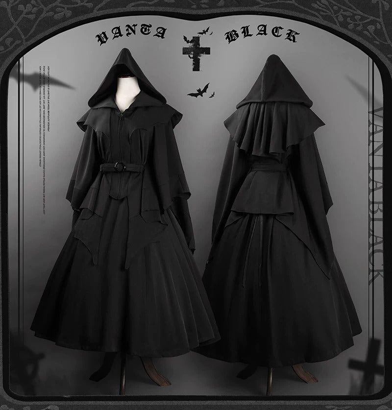 コウモリフード付きマント【VantablackStudio】 – Epetice