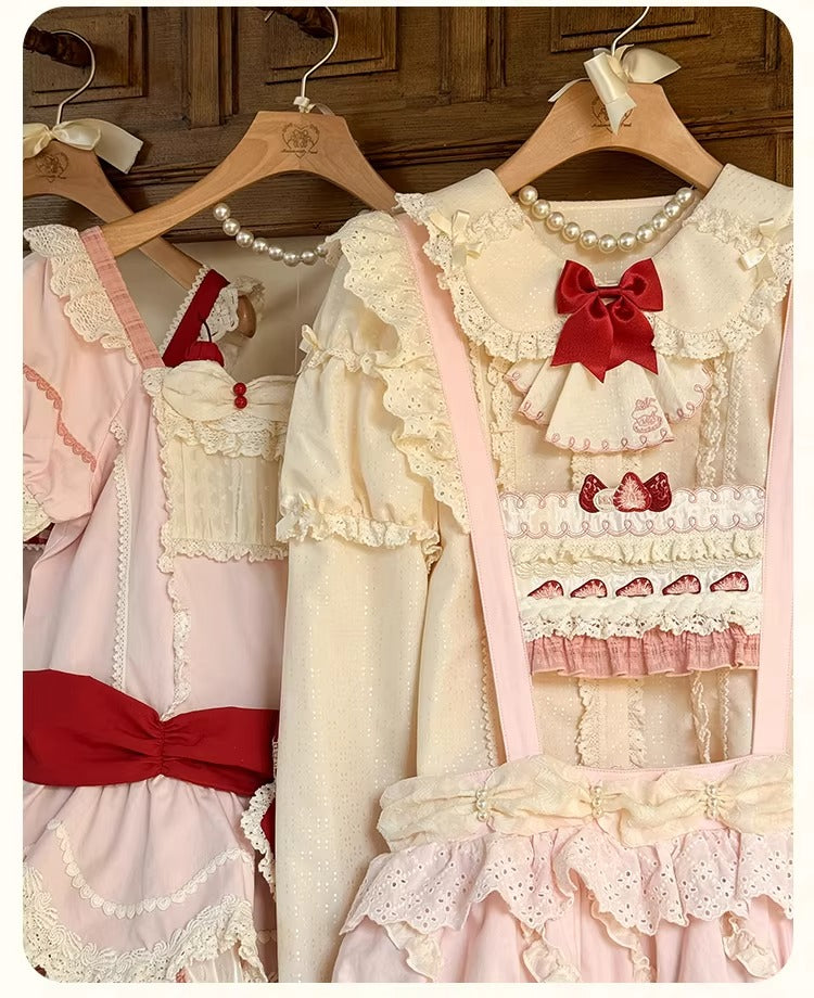 【受注予約~1/26】CupCakes ブラウス【花与珍珠匣】