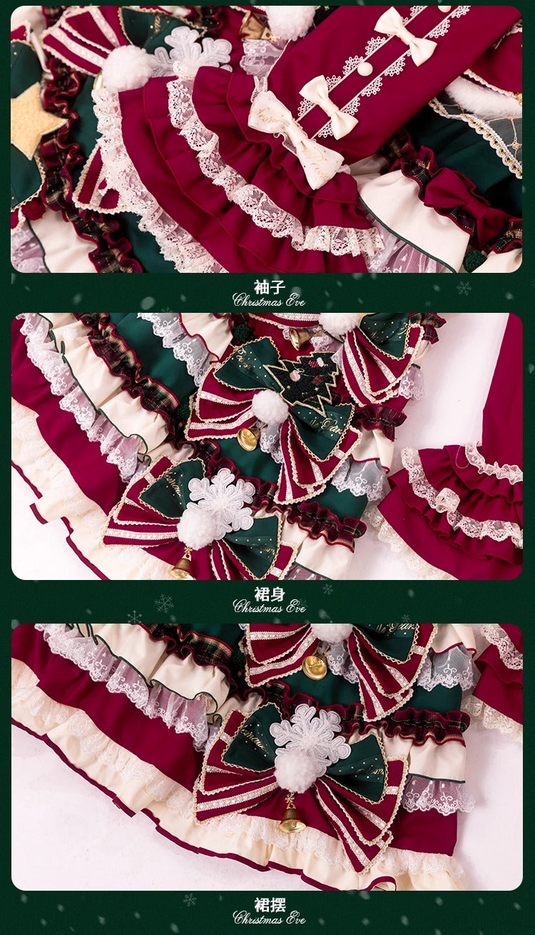 【受注予約~10/28】Christmas Eve ワンピース・ジャンパースカート【花与珍珠匣】