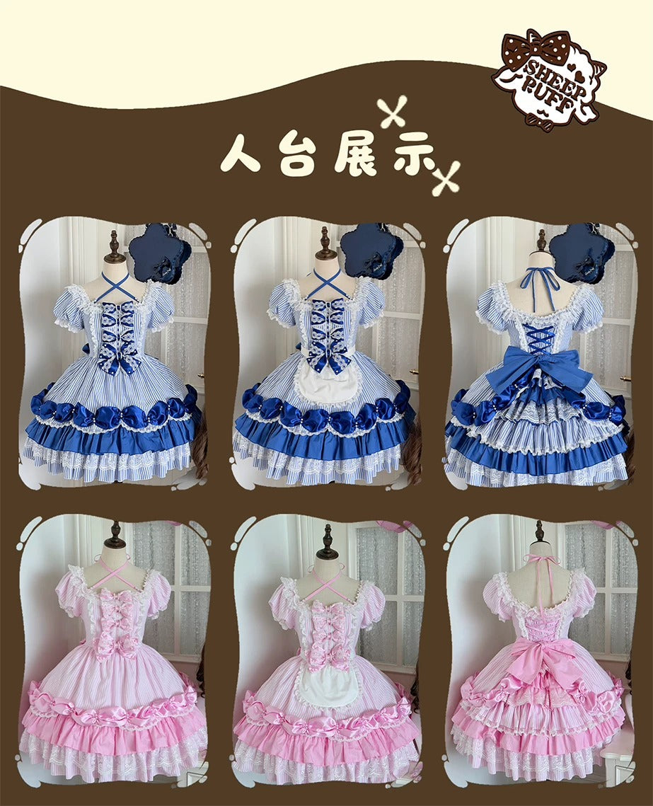 【受注予約~9/13】Stripe Sweetheart フルセット【Sheep Puff】