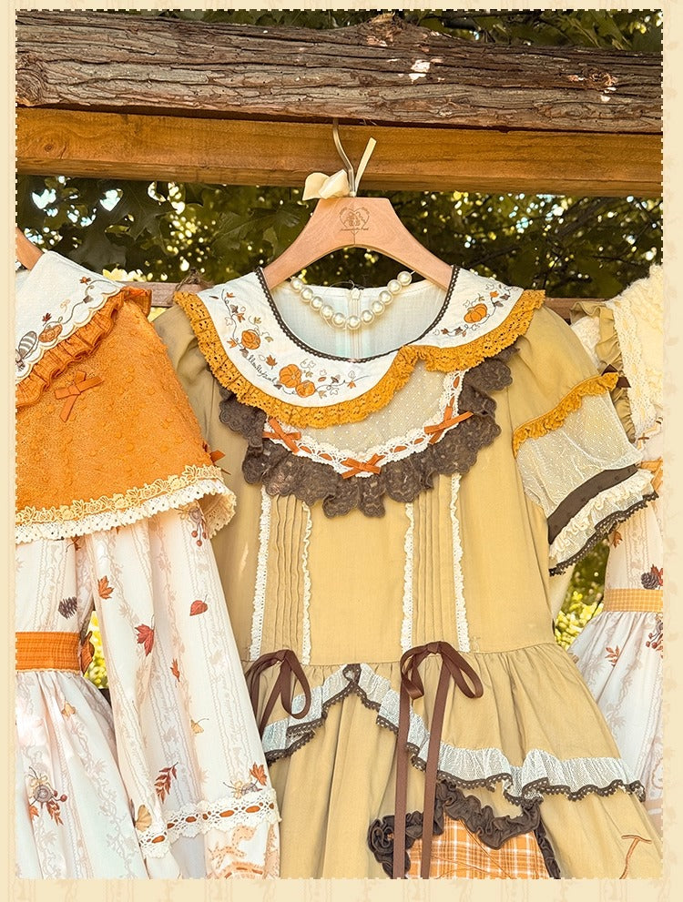 [Pre-orders open until October 2nd] Autumn Harvest in the Hill One-Piece Dress [Flowers and Pearl Box]