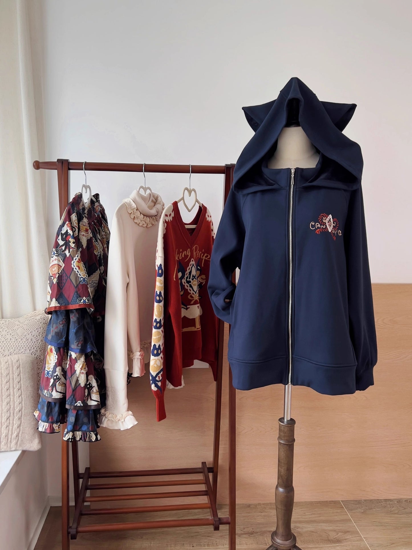 Cat Afternoon Tea パーカー【FrogicStudio】