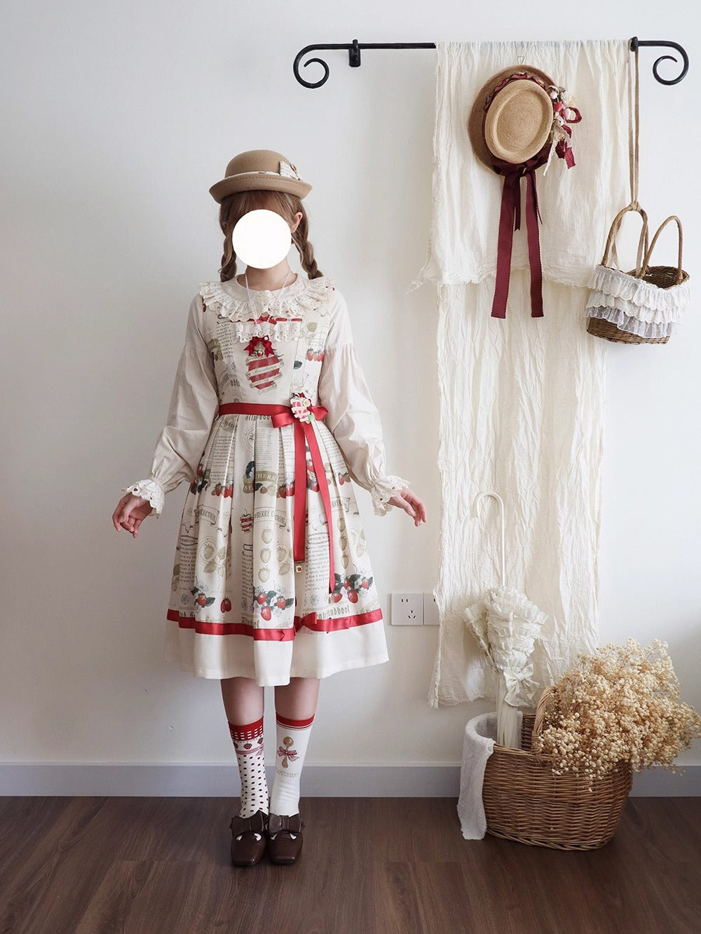 【受注予約~9/17】Grass art collection ジャンパースカート【Miss Cube】