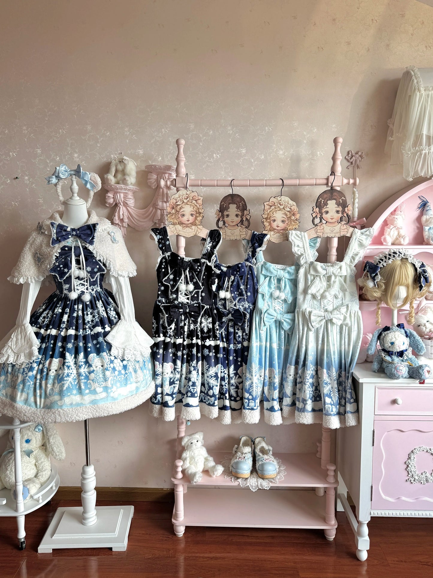 [Vorbestellungen bis 9/11] Snow Flower Bear Komplettset [sedef]