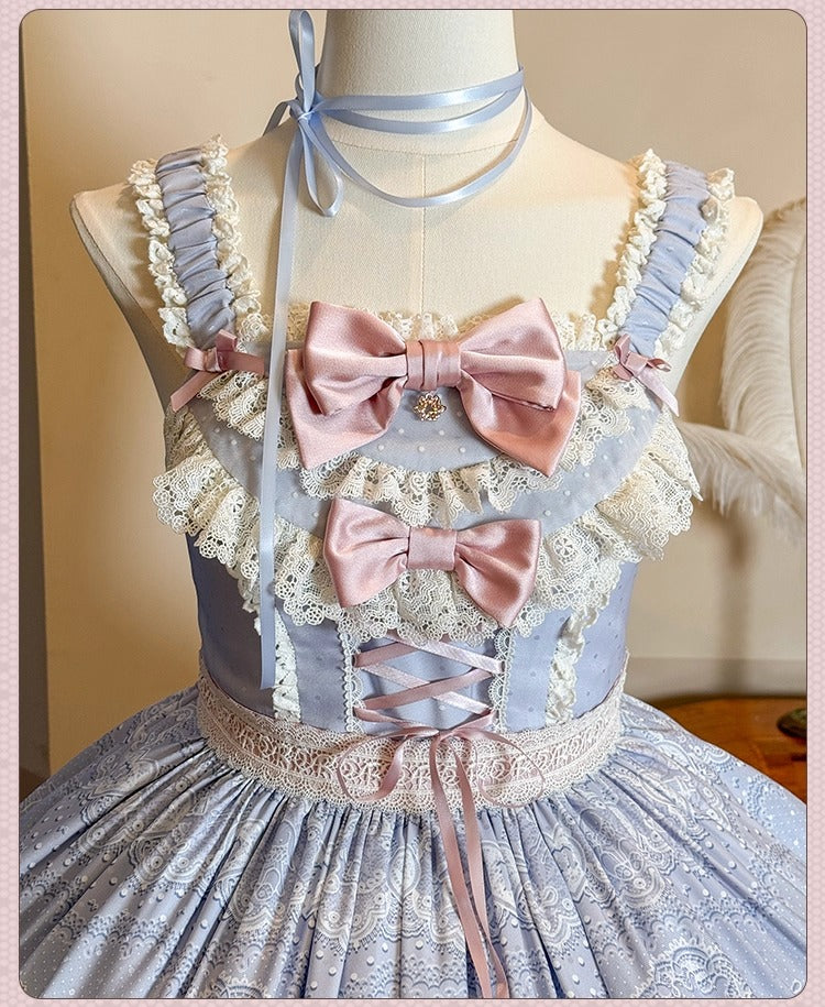 【受注予約~12/23】Race Doll ジャンパースカート(タイプ3)【花与珍珠匣】