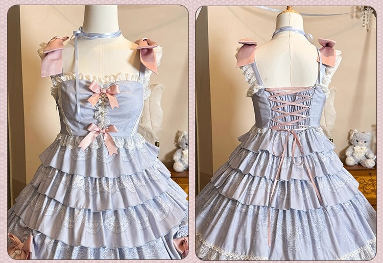 【受注予約~12/23】Race Doll ジャンパースカート(タイプ2)【花与珍珠匣】