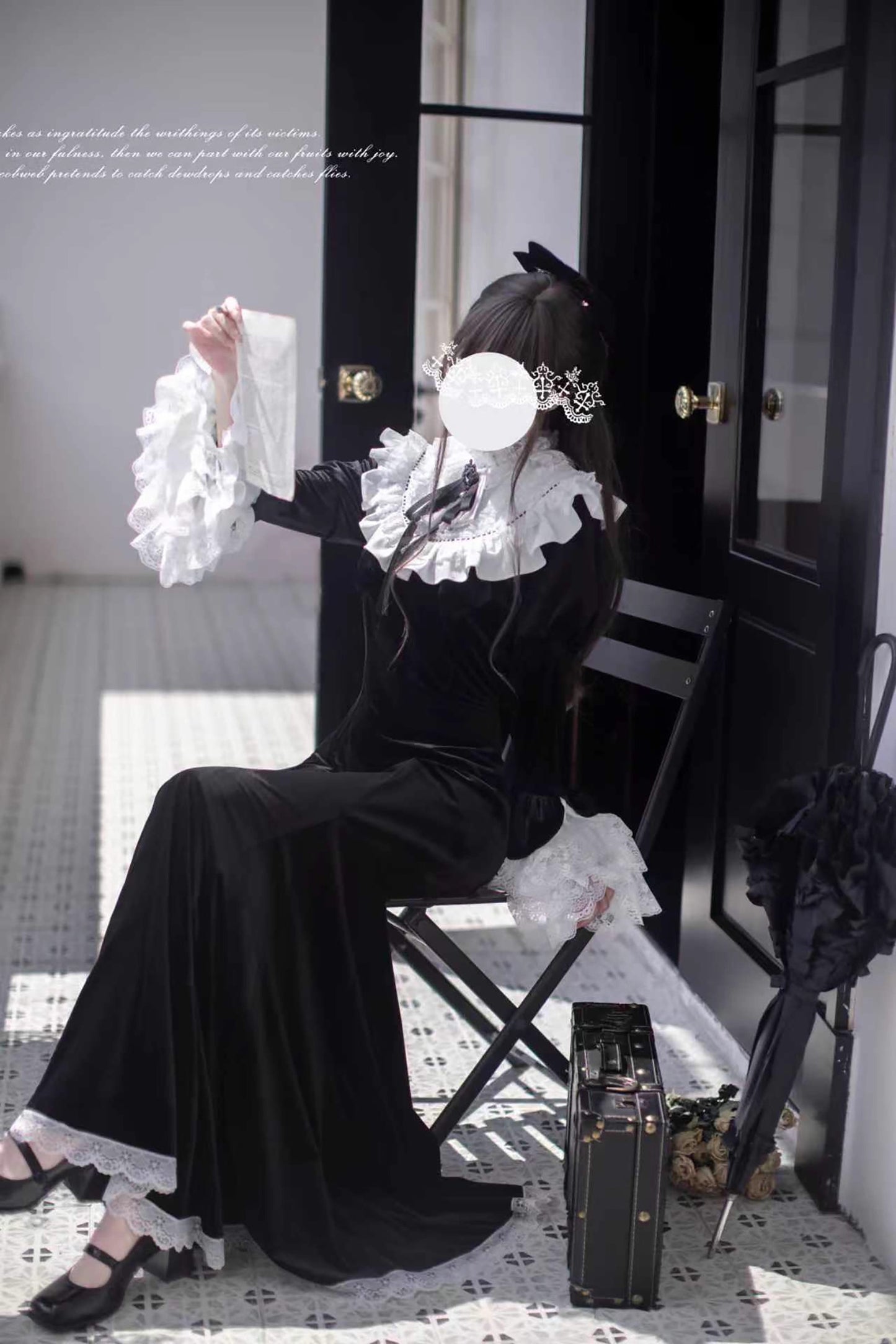 Raven Feather Poems マーメイドワンピース【胡桃木JK】