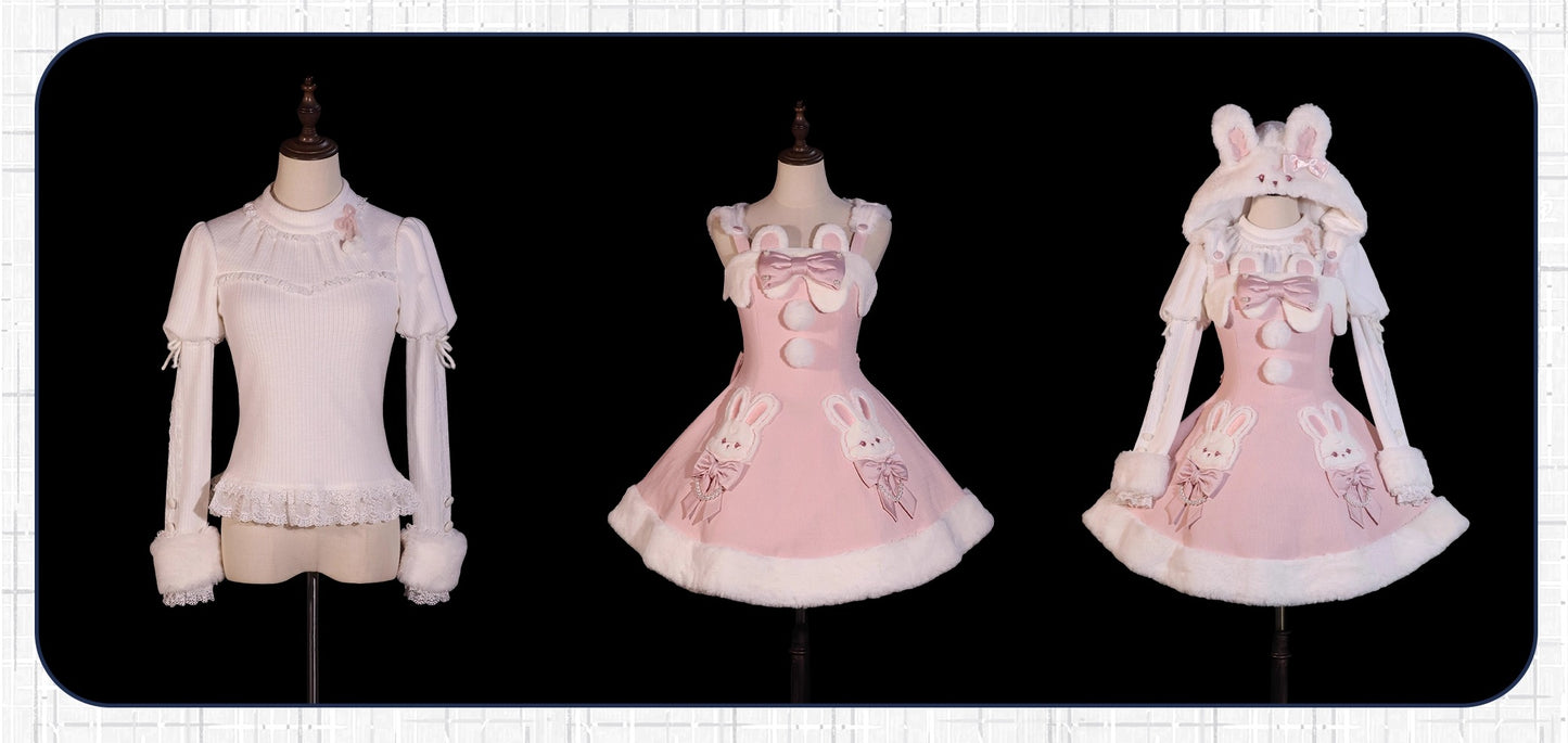 【受注予約~10/20】Champs Messenger ジャンパースカート・インナートップス【LizBird】