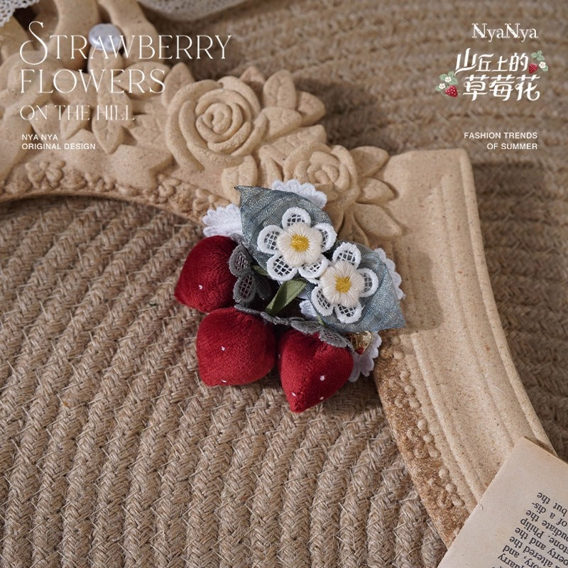 【受注予約~9/2】Strawberry Flowers on the Hill 5.0 アクセサリー【NyaNya】