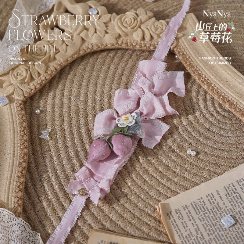 【受注予約~9/2】Strawberry Flowers on the Hill 5.0 アクセサリー【NyaNya】