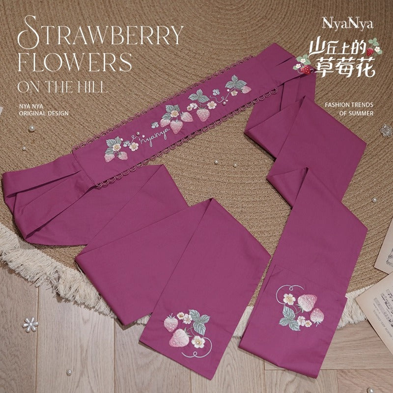 【受注予約~9/2】Strawberry Flowers on the Hill 5.0 アクセサリー【NyaNya】