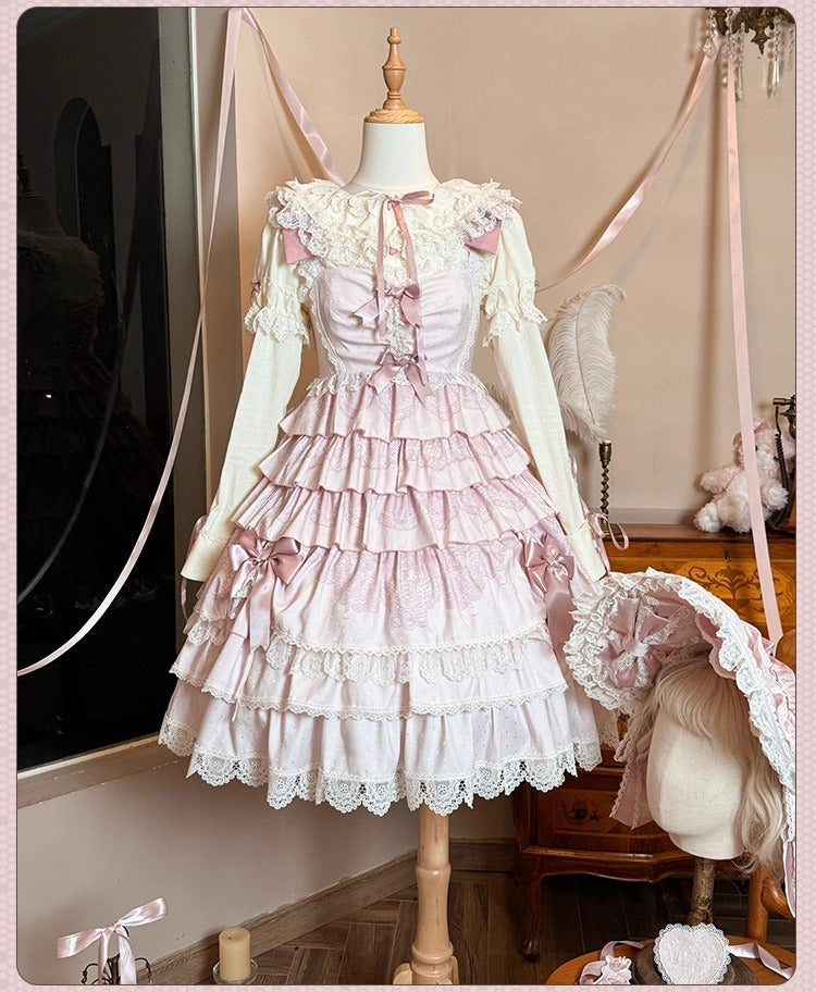 【受注予約~12/23】Race Doll ジャンパースカート(タイプ2)【花与珍珠匣】