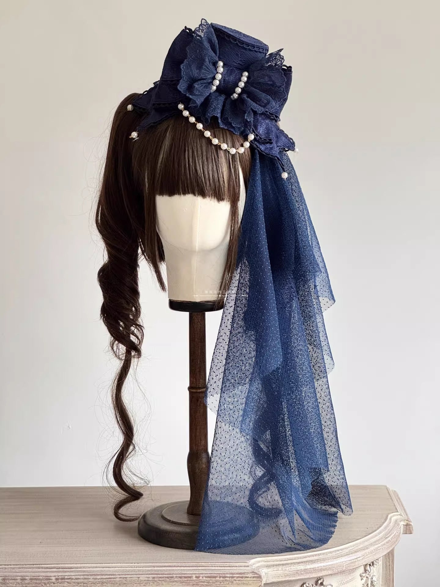 プチリボンシルクハット【妹抖手作工作屋】