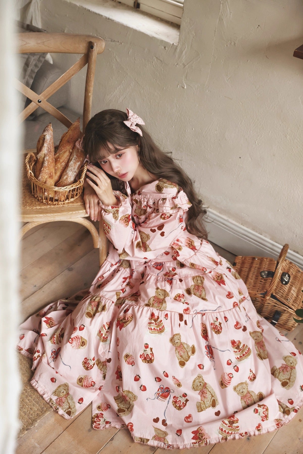 【受注予約~10/9】Chocolate Bear 2.0 ワンピース【Maple Sugar】