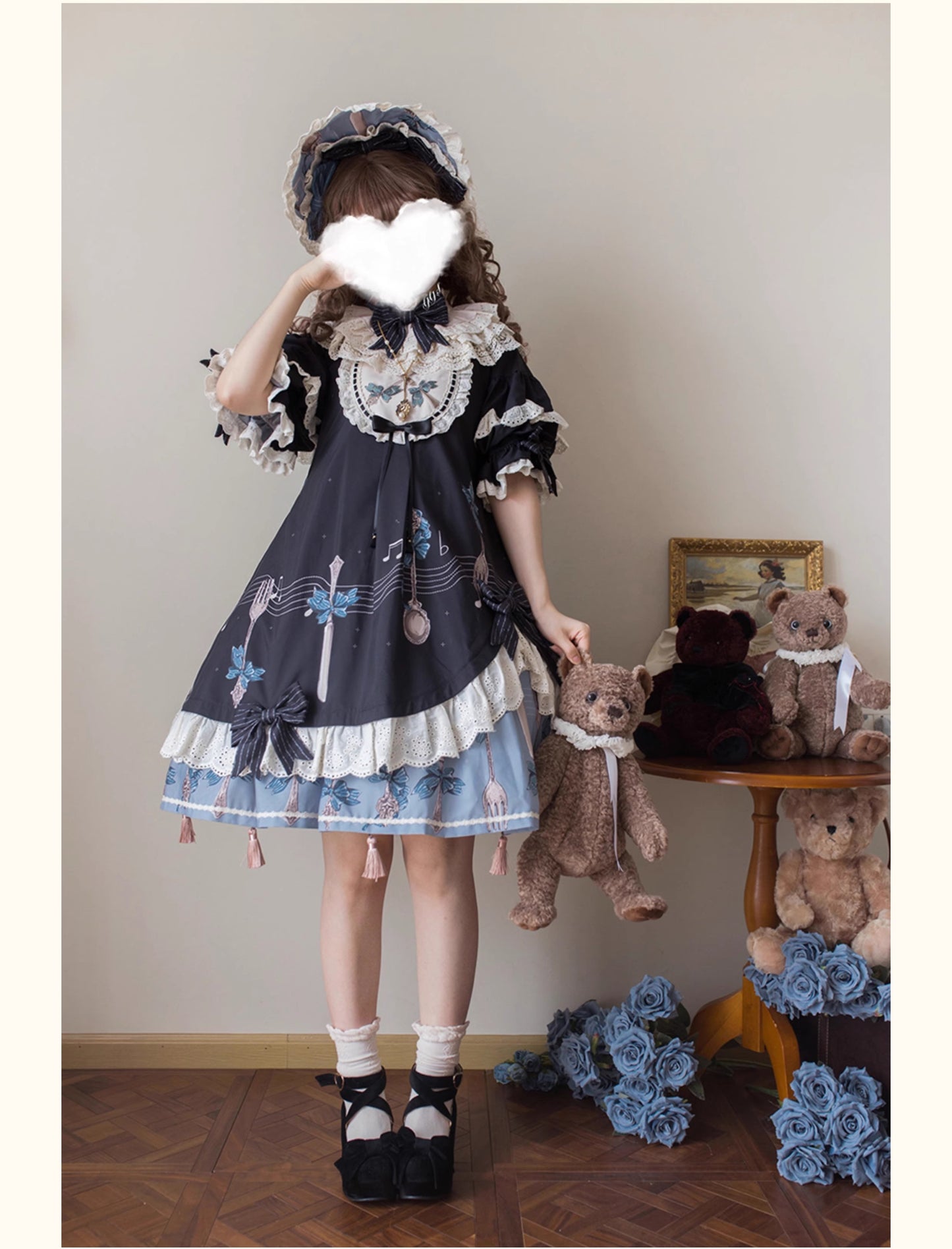 【受注予約~8/28】Witch's Dinner ワンピース・ジャンパースカート【Milu Forest】