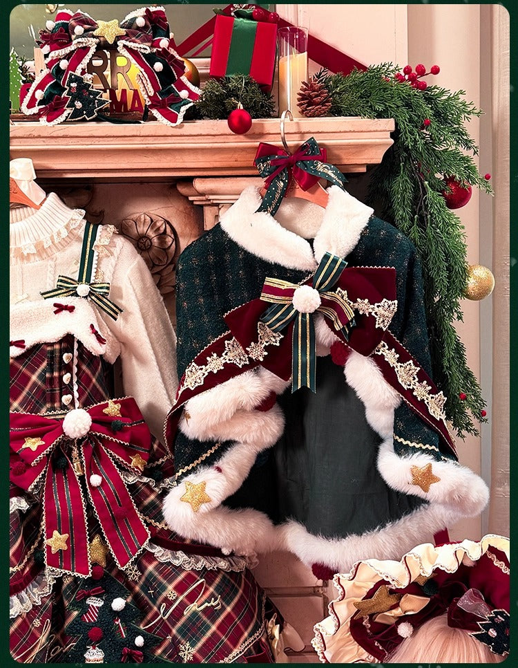 【受注予約~10/28】Christmas Eve ワンピース・ジャンパースカート【花与珍珠匣】