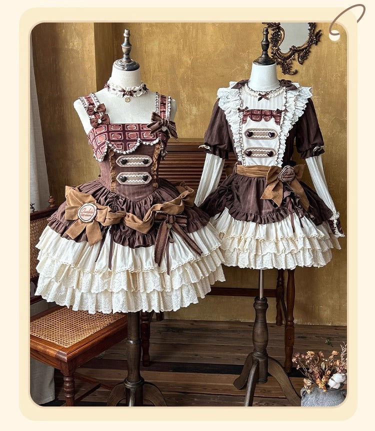 [Pre-orders until October 9th] Hazelnut Cocoa Dress/Jumper Skirt [Doujingo]