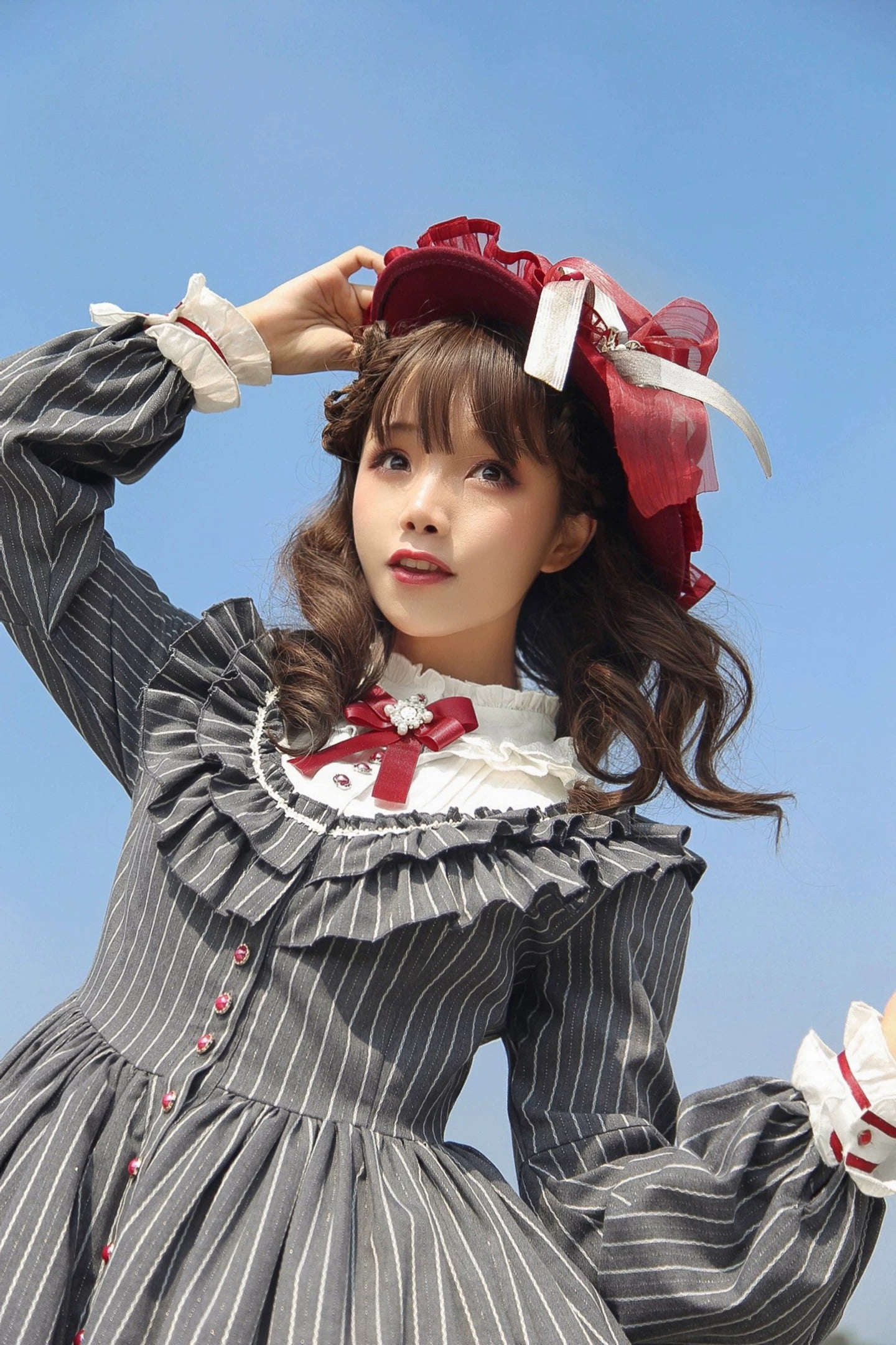 【受注予約~9/6】フィレンツェの旅人 ワンピース・ハットセット【Fantastic Wind】